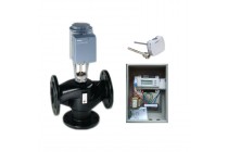 德国原装SIEMENS）电动蒸汽温控阀