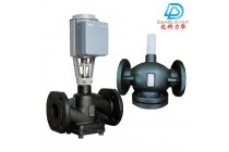 德国原装SIEMENS）电动蒸汽温控阀