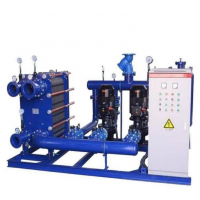 厂家定制板式换热机组 高效换热机组 水水换热机组 汽水换热机组